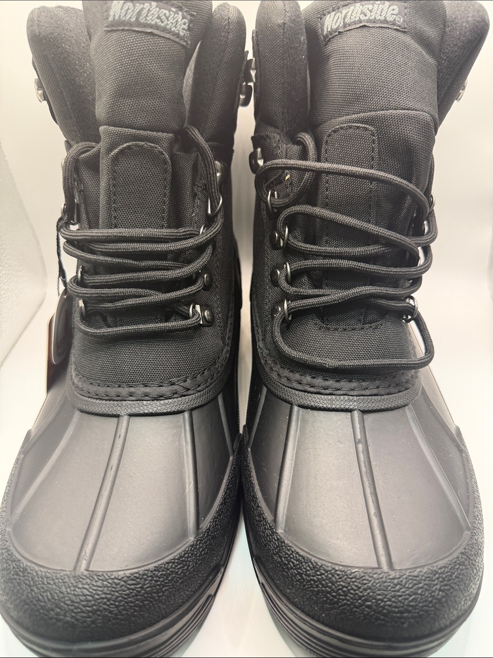 Northside Black Waterproof Men's Winter Snow Boots